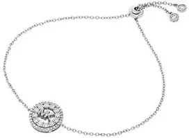 Michael Kors Sidabrinė apyrankė su kubiniu cirkoniu Kors MK MKC1828040