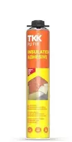 TKK Izoliacinių plokščių klijai PU-FIX (pistoletui), 800 ml