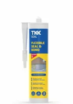 Klijai - hermetikas TKK SEAL FLEXIBLE S&B, baltas, 300 ml