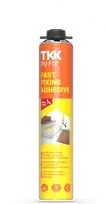 TKK Izoliacinių plokščių klijai PU FIX-P FAST FIXING ADHESIVE (pistoletui), 750 ml