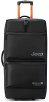 Kelioninis Delsey Jeep JS006B vežimėlio tipo lagaminas, 82 cm, juodas