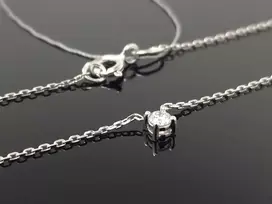 Best Diamonds Balto aukso grandinėlė su briliantu