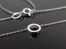 Best Diamonds Balto aukso grandinėlė su briliantais