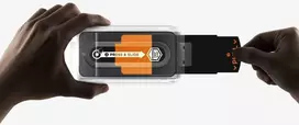 „Spigen Glass tR EZ Fit Pro“ 2 vnt., skaidrūs – „Google Pixel 10 Pro Fold“