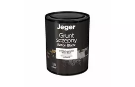 Grunts, sienas Jeger Beton Beton Juodas Primer, melna, 1kg