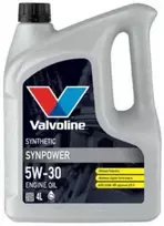 Valvoline Alyva SYNPOWER ENV C2/C3 5W/30 sintetinė varikliams 4 L