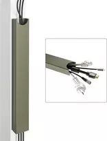 Desktronic Magnetinis darbo stalo laidų laikiklis, Metalinis, Žalias