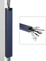 Desktronic Magnetinis darbo stalo laidų laikiklis, Metalinis, Mėlynas
