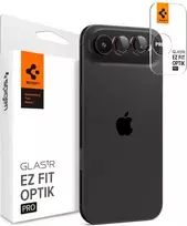 Spigen Optik Pro L-Series 2-pack iPhone Air Lens Glass - Juodas and Raudona