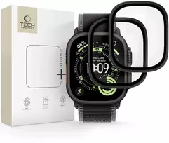 Tech-Protect 2-pack tempered glass for Apple Watch Ultra 49mm – juodas