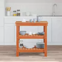 Darbastalis Vaško ruda 78,5 x 50 x 80 cm Kietos pušies mediena