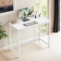 Songmics Rašomasis stalas industrinio dizaino 100x50x76 cm