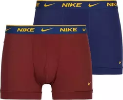 Nike Apatiniai Vyrams Eday Cotton Strch 2Pk Trunk Bordo Navy KE1085 607
