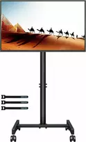 BONTEC Televizoriaus stovas ant ratų