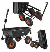 Geko Sodo transportavimo vežimėlis 75L (1)