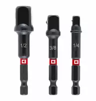 Einhell Rinkinys ADAPTERÓW UDAROWYCH 1/2" 3/8" 1/4" 3 SZT.