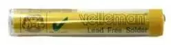 Velleman Lydmetalis Sn99.3/Cu0.7 1.0mm 15g su fliusu