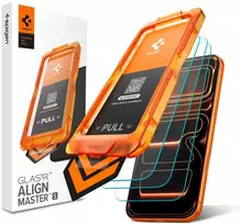 Apsauginis stiklas Spigen ALM GLAS.TR SLIM 3-pack Apple iPhone 17 Pro Max skaidrus