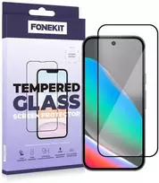 FoneKit Full Cover panssarilasi, Google Pixel 9 / 9 Pro / 10 / 10 Pro / 11 / 11 Pro