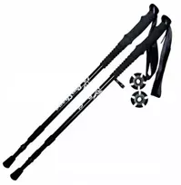 Trekking ir Nordic Walking lazdos – reguliuojamos, teleskopinės, sulankstomos (64–135 cm)