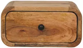 Artisan Furniture Ąžuolo Mini naktinis staliukas su 1 stalčiumi