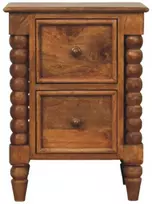 Artisan Furniture Naktinis staliukas su 2 stalčiais