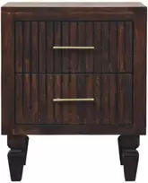 Artisan Furniture Naktinis staliukas su 2 stalčiais