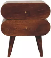 Artisan Furniture Riešutmedžio naktinis staliukas