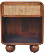 Artisan Furniture Riešutmedžio naktinis staliukas