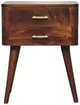 Artisan Furniture Riešutmedžio Nordic naktinis staliukas