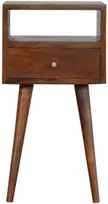 Artisan Furniture Riešutmedžio Mini naktinis staliukas