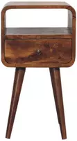 Artisan Furniture Riešutmedžio Mini naktinis staliukas