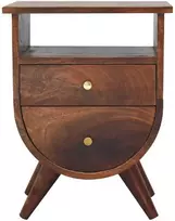 Artisan Furniture Riešutmedžio naktinis staliukas