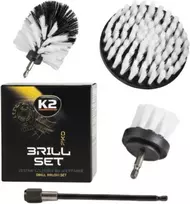Melle K2 ŠEPEČIŲ RINKINYS SUKTUVUI BRILL SET PRO 3vnt