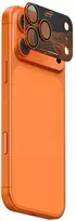 Szkło na objektyvas aparatu Skinarma Sonix Full Aliuminio do iPhone 17 Pro oranžinė