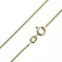 Paauksuota sidabrinė grandinėlė "Snake" Brasco 62653