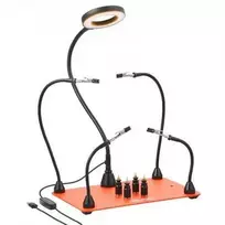 Vevor Magnetinė litavimo stotelė su LED lempa