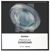 Mister Size Satisfyer Prezervatyvai 53 mm 100 vnt.