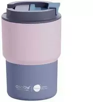 Gertuvė EXPRESS Asobu Kavos ekspresas 360 ml pastelinės rožinės spalvos