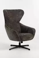 Fotelis Felipe 360°, tamsiai pilkas
