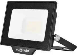 Eco Light LED prožektorius IP65 Ecolight 20W 6500K 1800Lm juodas