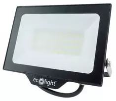 Eco Light LED prožektorius IP65 Ecolight 50W 6500K 4500Lm juodas