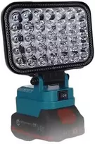 GZT LED šviestuvas Makita akumuliatoriams 18V L35 1900 Lm 15W USB2A