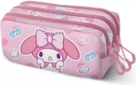 Karactermania Hello Kitty My Melody triple pencil case
