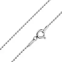 Sidabrinė grandinėlė "Bead" Brasco 63828