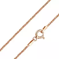 Paauksuota sidabrinė grandinėlė Brasco 63846