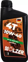 Sintetinė alyva keturtakčiams motociklų varikliams Molzer 1L/10w40 SL/JASO