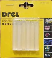 Drel Klijai karštų klijų pistoletui 8x50mm/12vnt.