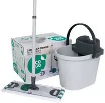 Grindų valymo rinkinys Circular Power Eco Ego pilkas