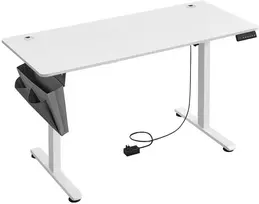 Songmics Elektrinis aukščio reguliuojamas rašomasis stalas 60 x 140 cm